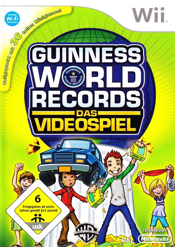 Guinness World Records box art for Wii